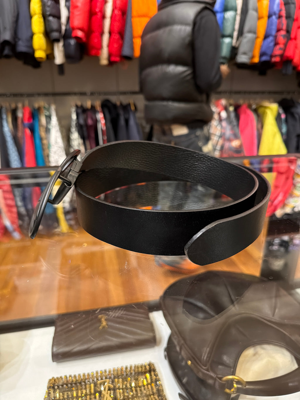 Diesel B-1DR Belt Leather Belt