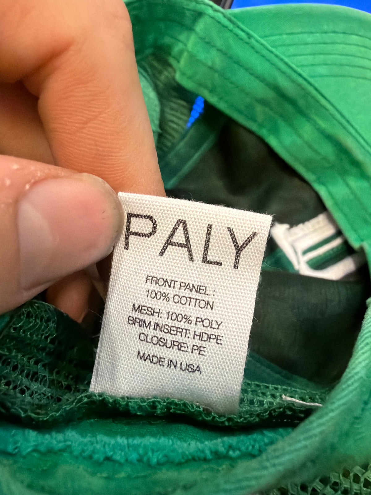 Paly Hollywood “Ri’P” Baseball Hat - Green